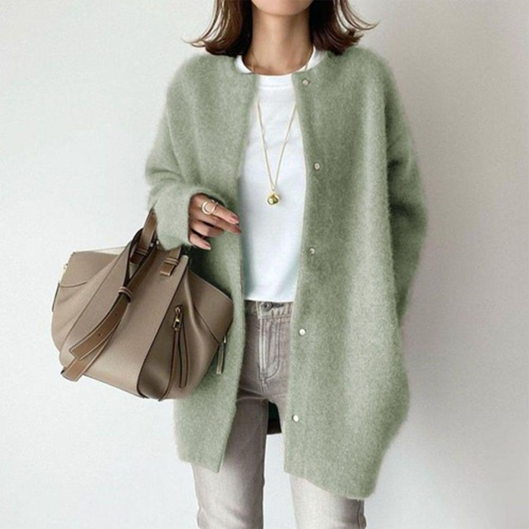 Caroline | Dame Designer Kåpe i myk stoff