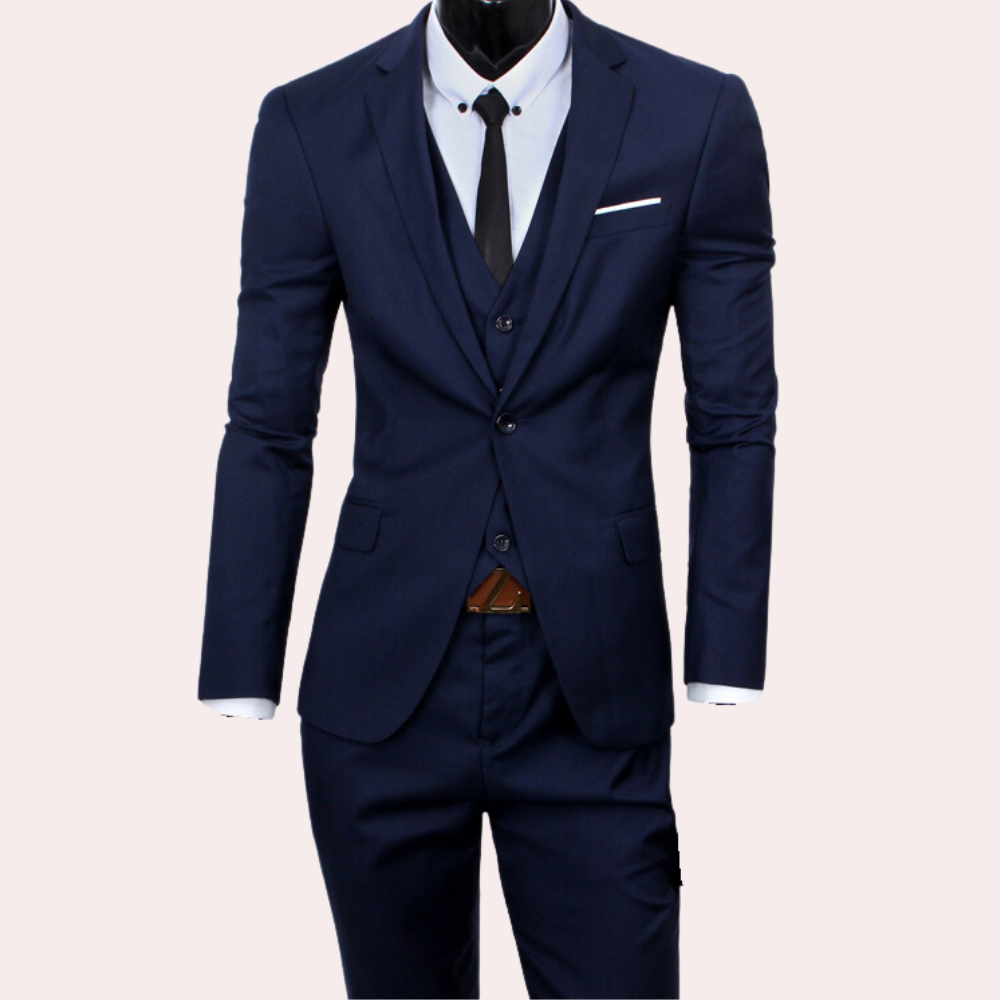 Herren Tre-delt Bryllupsgjest Dress Set | Formell