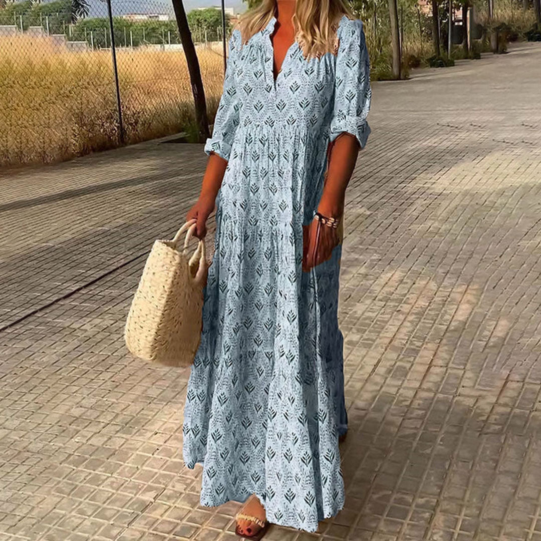 Dame Flytende Lett Ibiza Kjole | Maxi