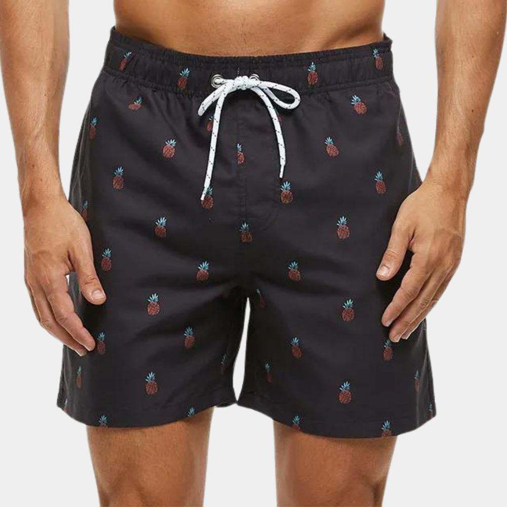 Trykte Sommershorts For Herrer | Snorstrikk