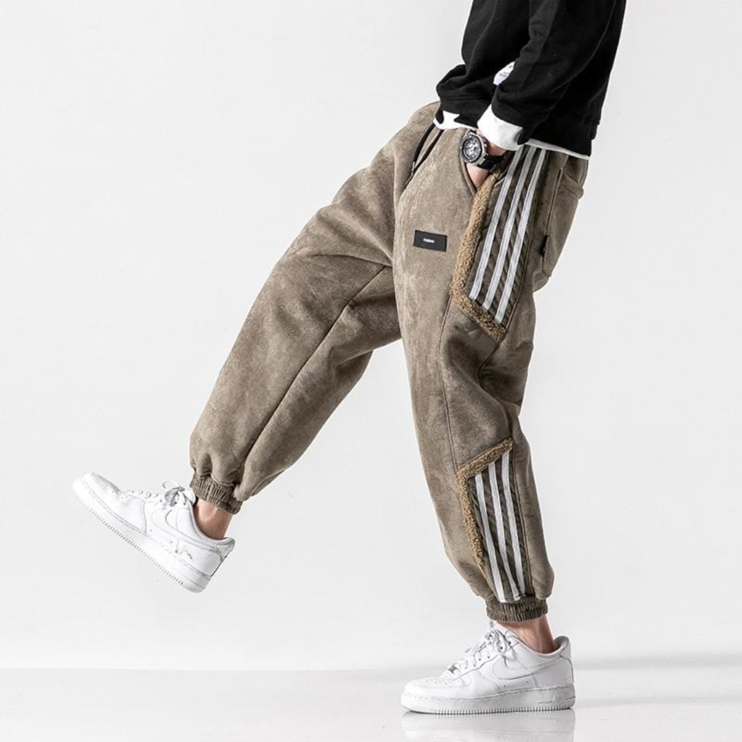 Herre Baggy Jogger Bukse | Varme