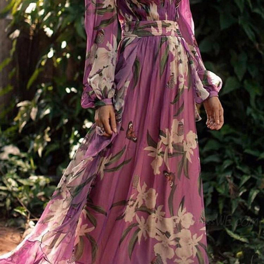 Evadni | Elegant Maxi Kjole for Damer