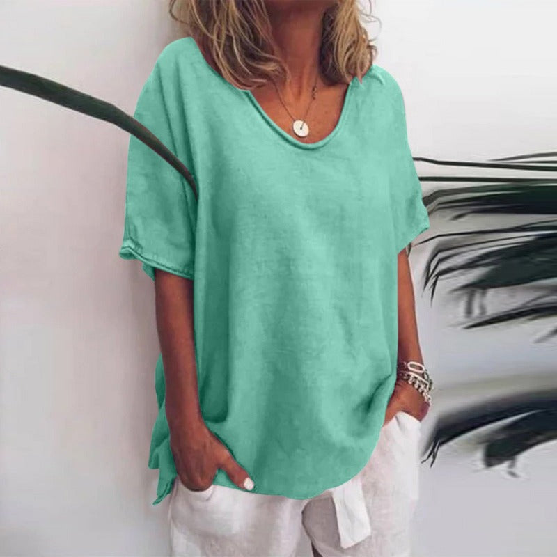 Beatrice | Komfortabel løs bluse for damer