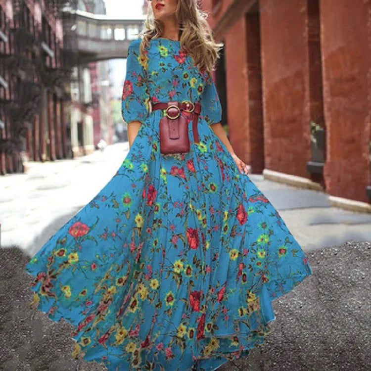 Margarethe | Flytende Maxi-Damekjole
