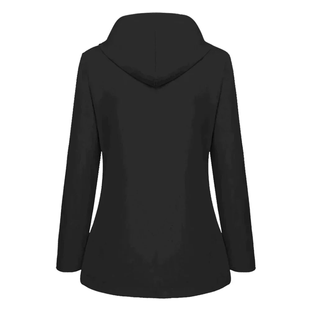 Damen Elegant Regnjakke | Varm