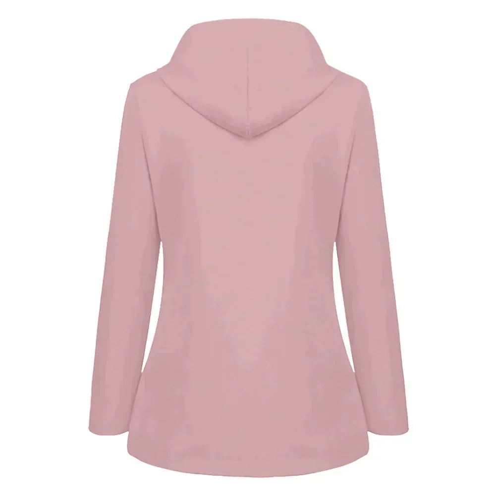 Damen Elegant Regnjakke | Varm