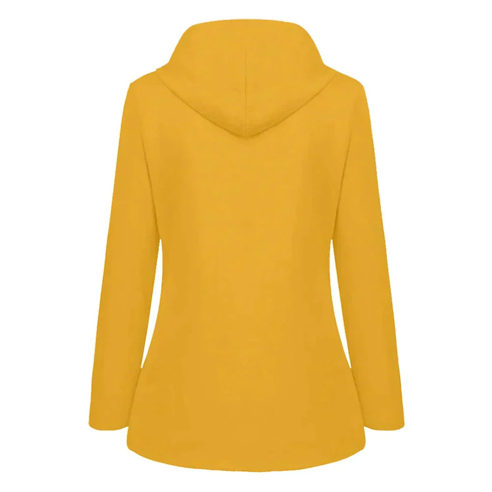 Damen Elegant Regnjakke | Varm