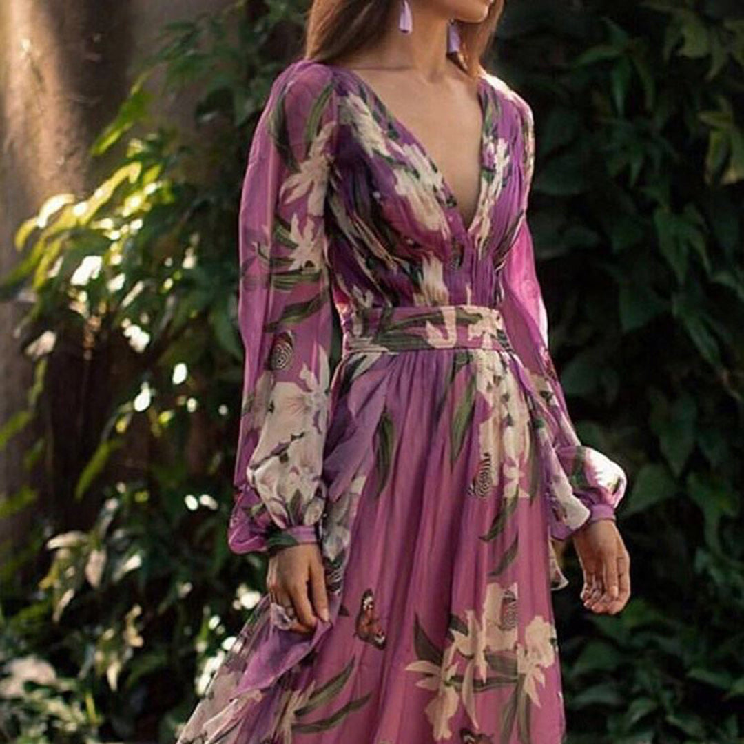Evadni | Elegant Maxi Kjole for Damer