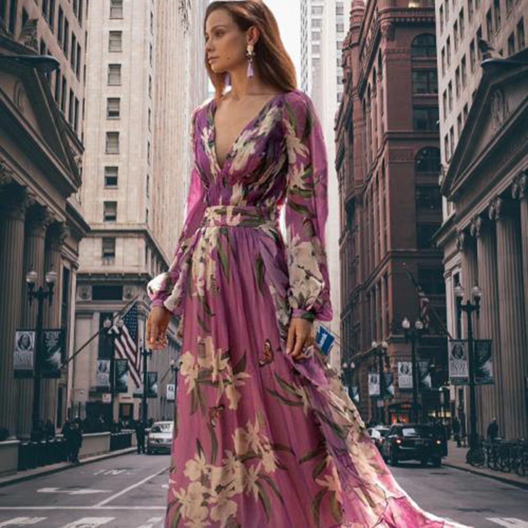 Evadni | Elegant Maxi Kjole for Damer