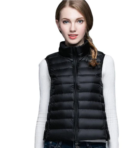 Leontine | Dame Ermeløs Vest | Vinter