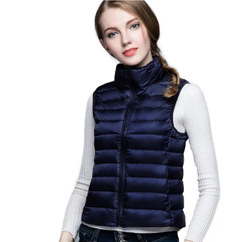 Leontine | Dame Ermeløs Vest | Vinter