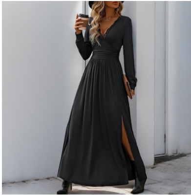 Alphosinem | Dame Elegante Kjole | Maxi