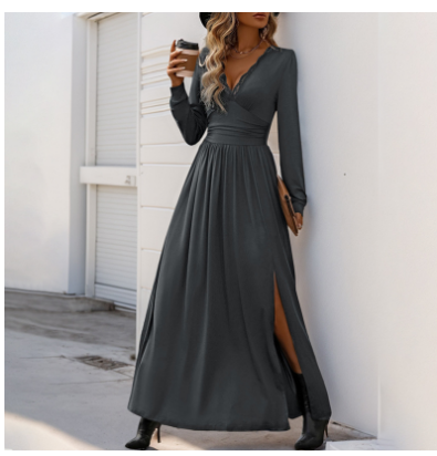 Alphosinem | Dame Elegante Kjole | Maxi