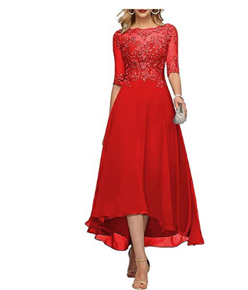 Dame Elegant A-Linje Kjole | Midi