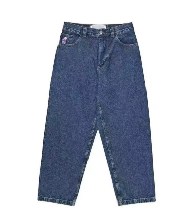 Herre Baggy Jeans | Bred Bein