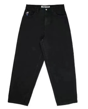 Herre Baggy Jeans | Bred Bein