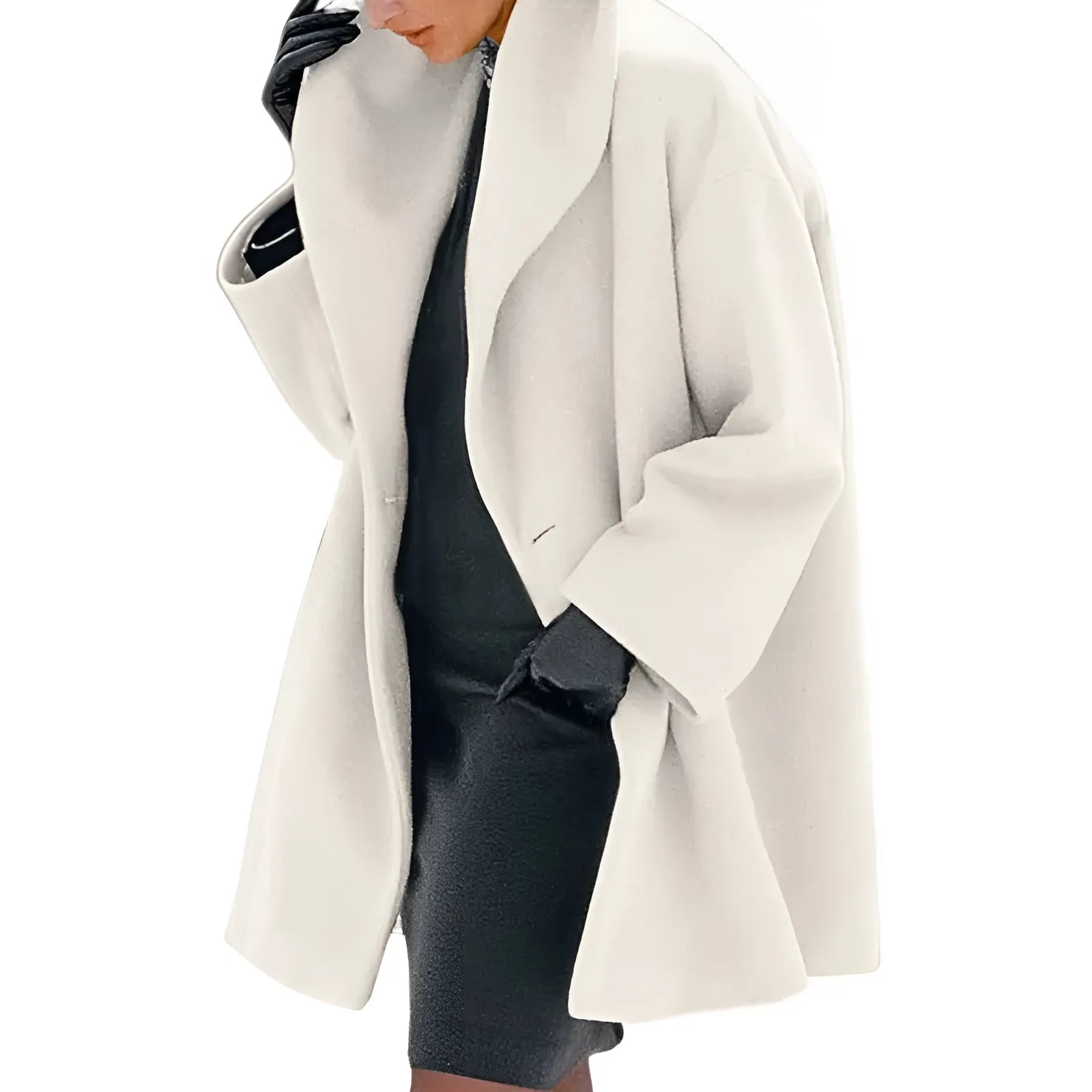 Beatris | Dame Vinter Trench Frakk | Varm