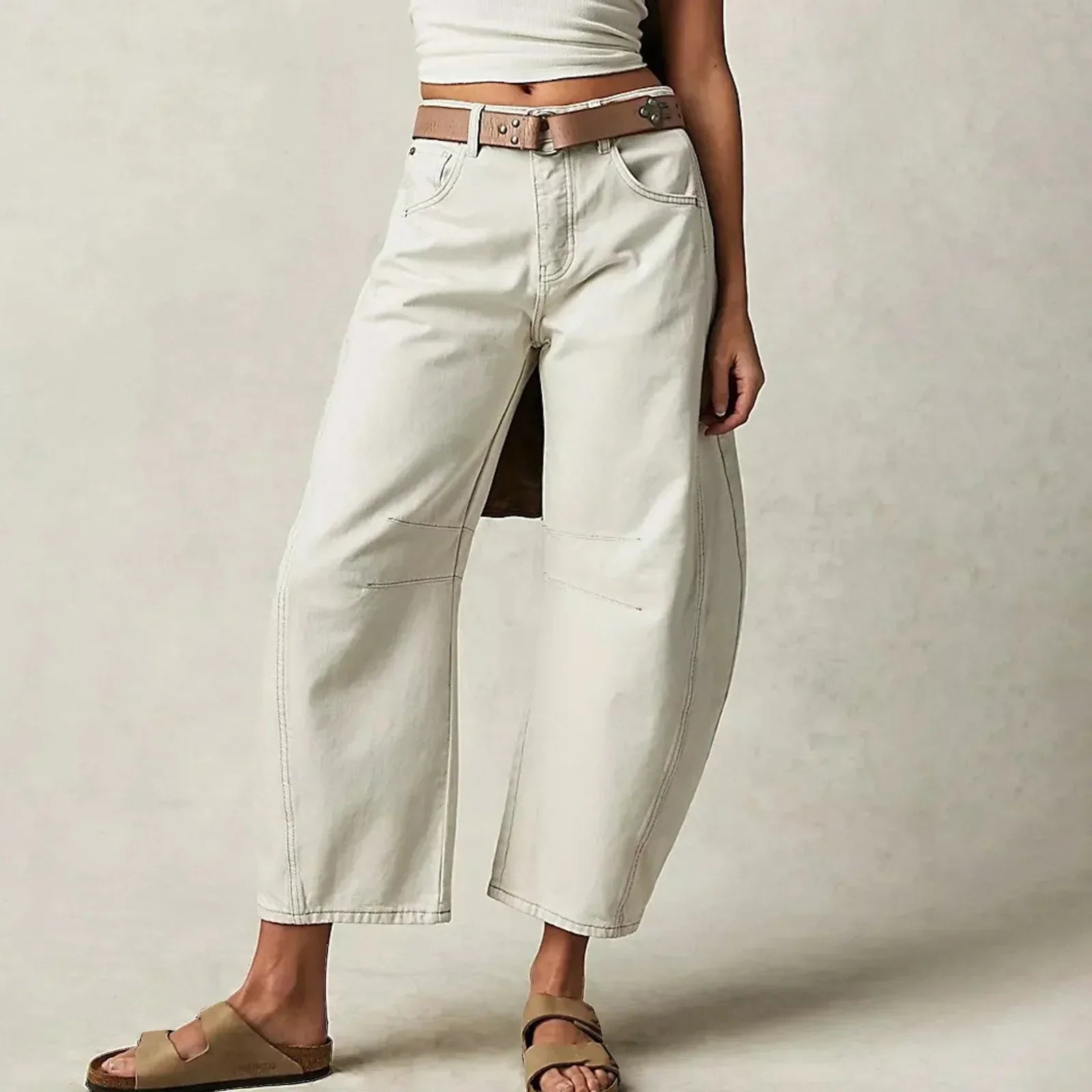Hannel | Vidskårne damejeans