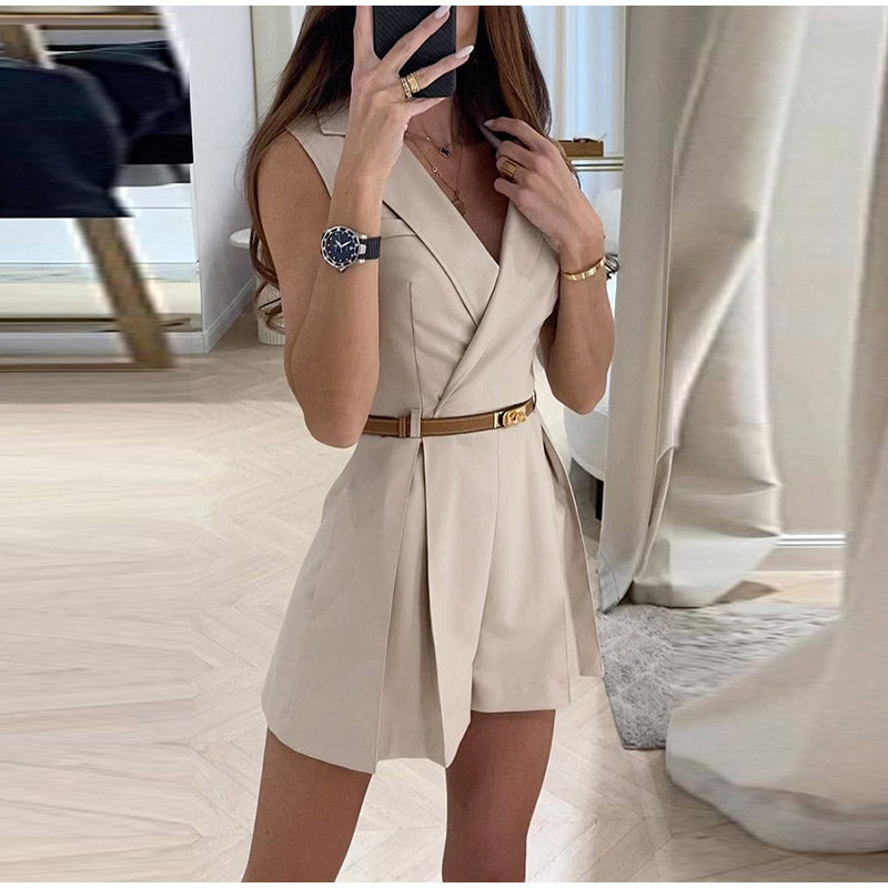 Berenike | Ermeløs Dame Jumpsuit