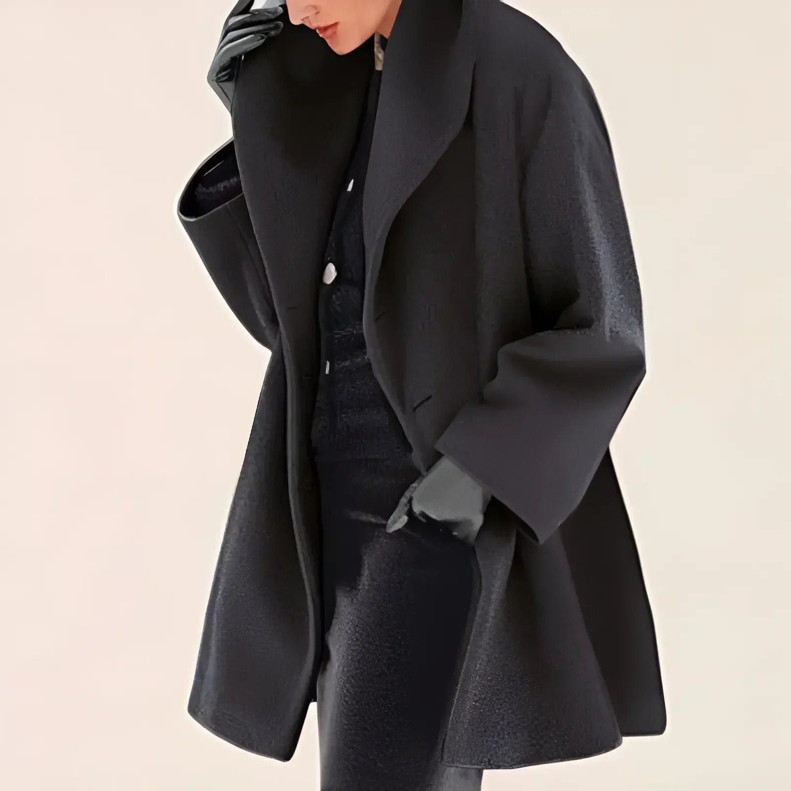 Beatris | Dame Vinter Trench Frakk | Varm