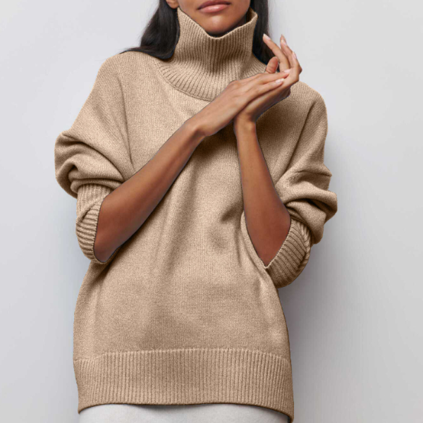 Katrielle | Dame Rollkragen Pullover | Vinter