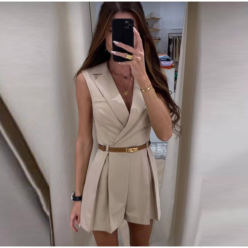 Berenike | Ermeløs Dame Jumpsuit