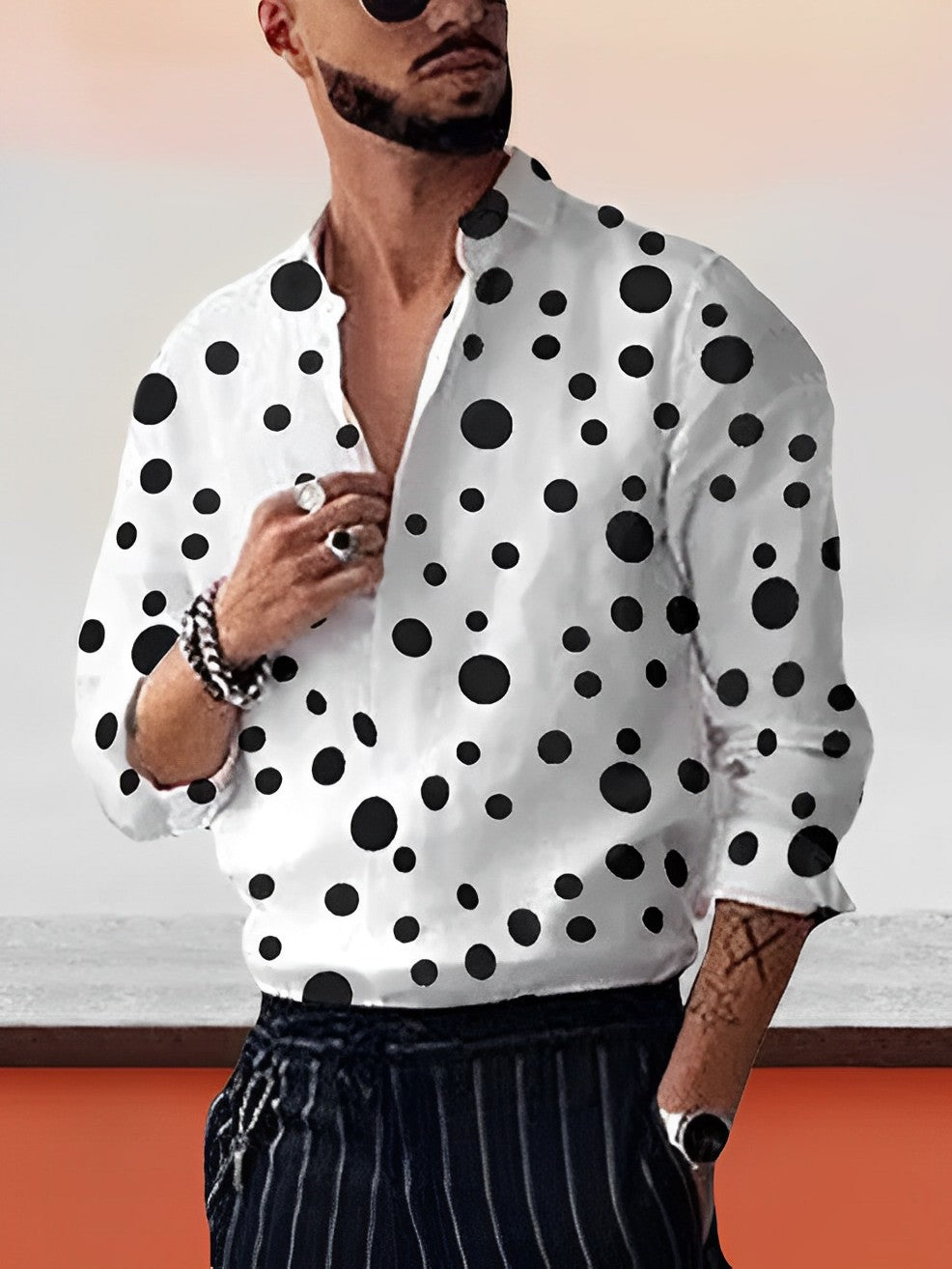 Malte | Polka-skjorte for menn