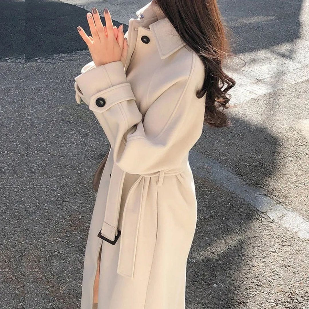 Malinam | Dame Lang Trench Frakk | Varm