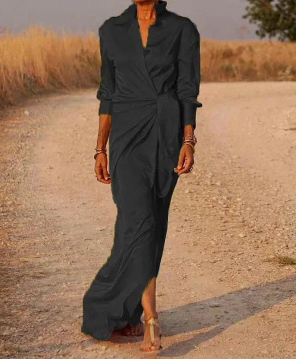 Marlis | Damen Elegant Maxikjole