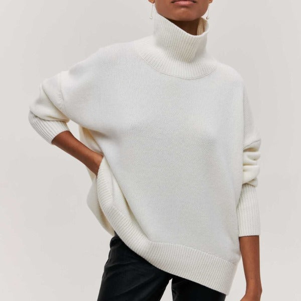 Katrielle | Dame Rollkragen Pullover | Vinter
