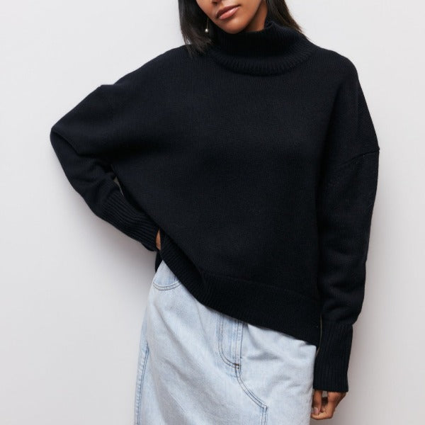 Katrielle | Dame Rollkragen Pullover | Vinter