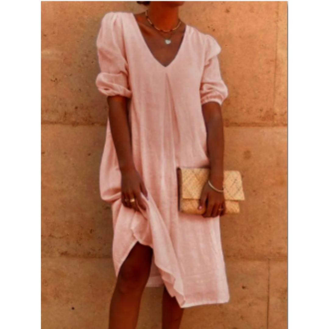 Fanny | Elegant casual dame midikjole