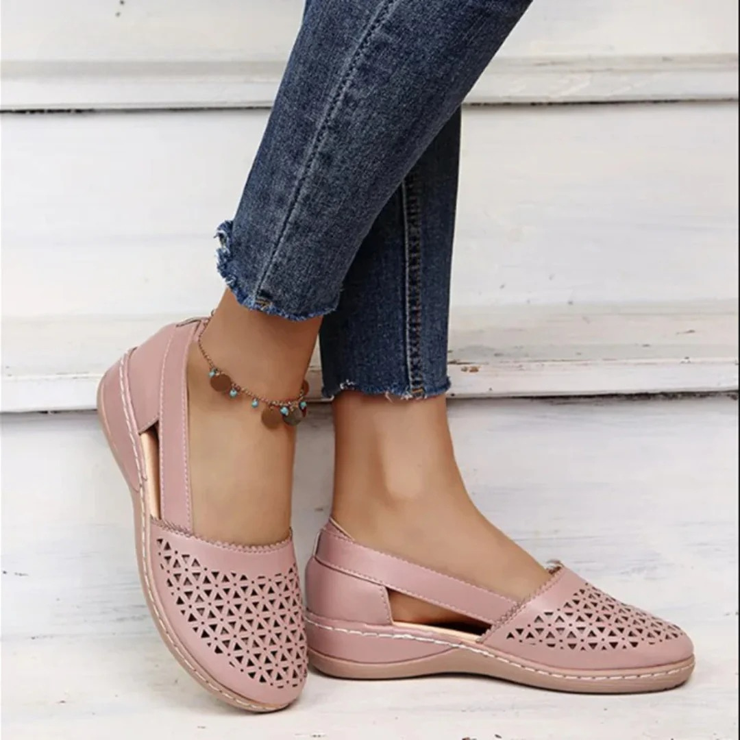 Damen Komfortable Slip-On Sko | Stilig