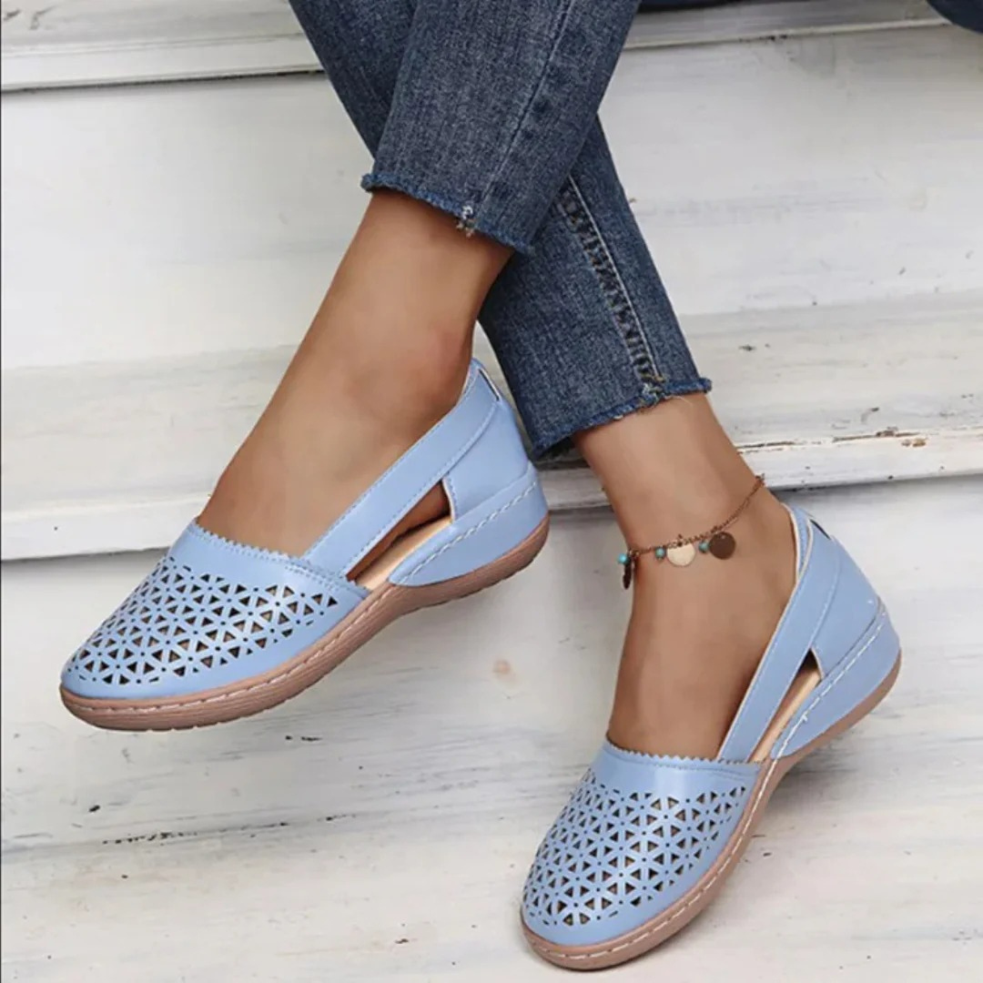 Dame Komfortable Slip-On Sko | Stilige