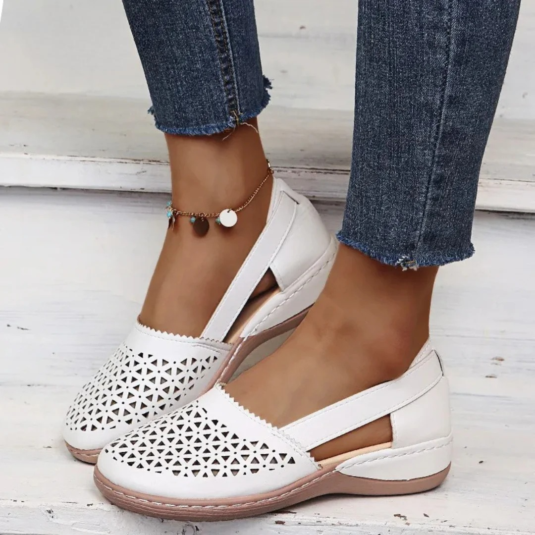 Damen Komfortable Slip-On Sko | Stilig