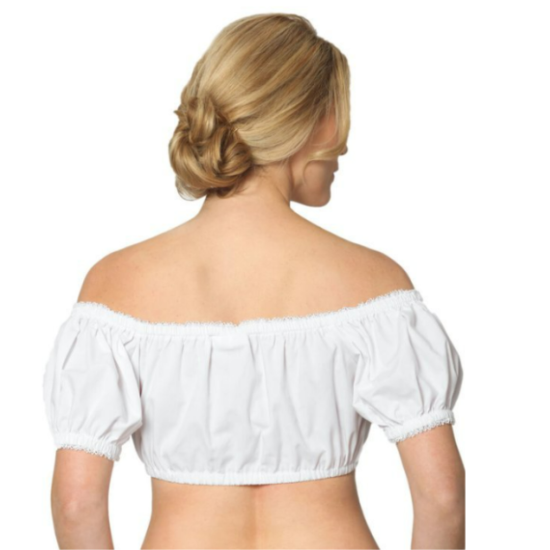 Damen Smigrende Passform Oktoberfest Dirndl Bluse