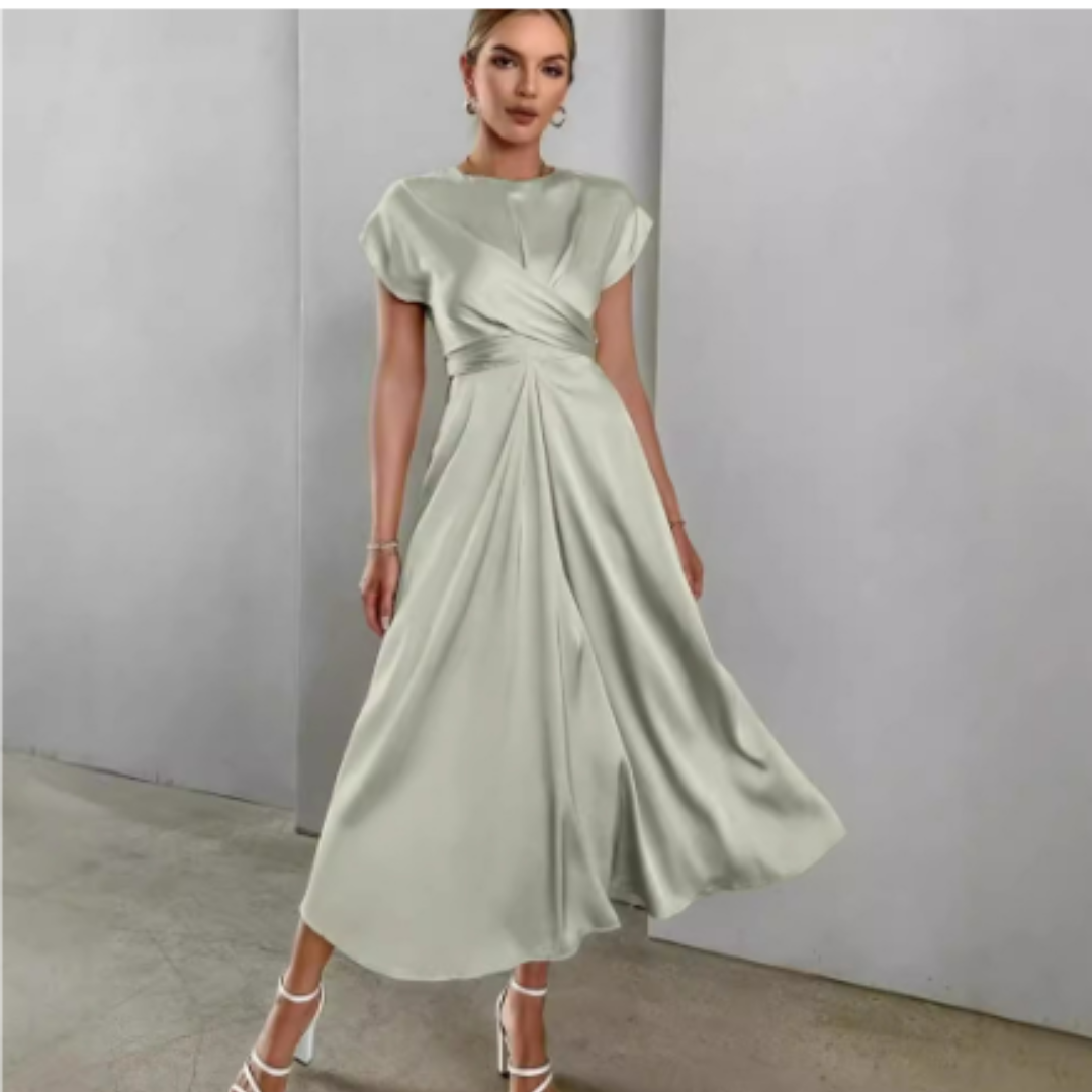 Maliha | Elegant Midi-Kjole for Damer