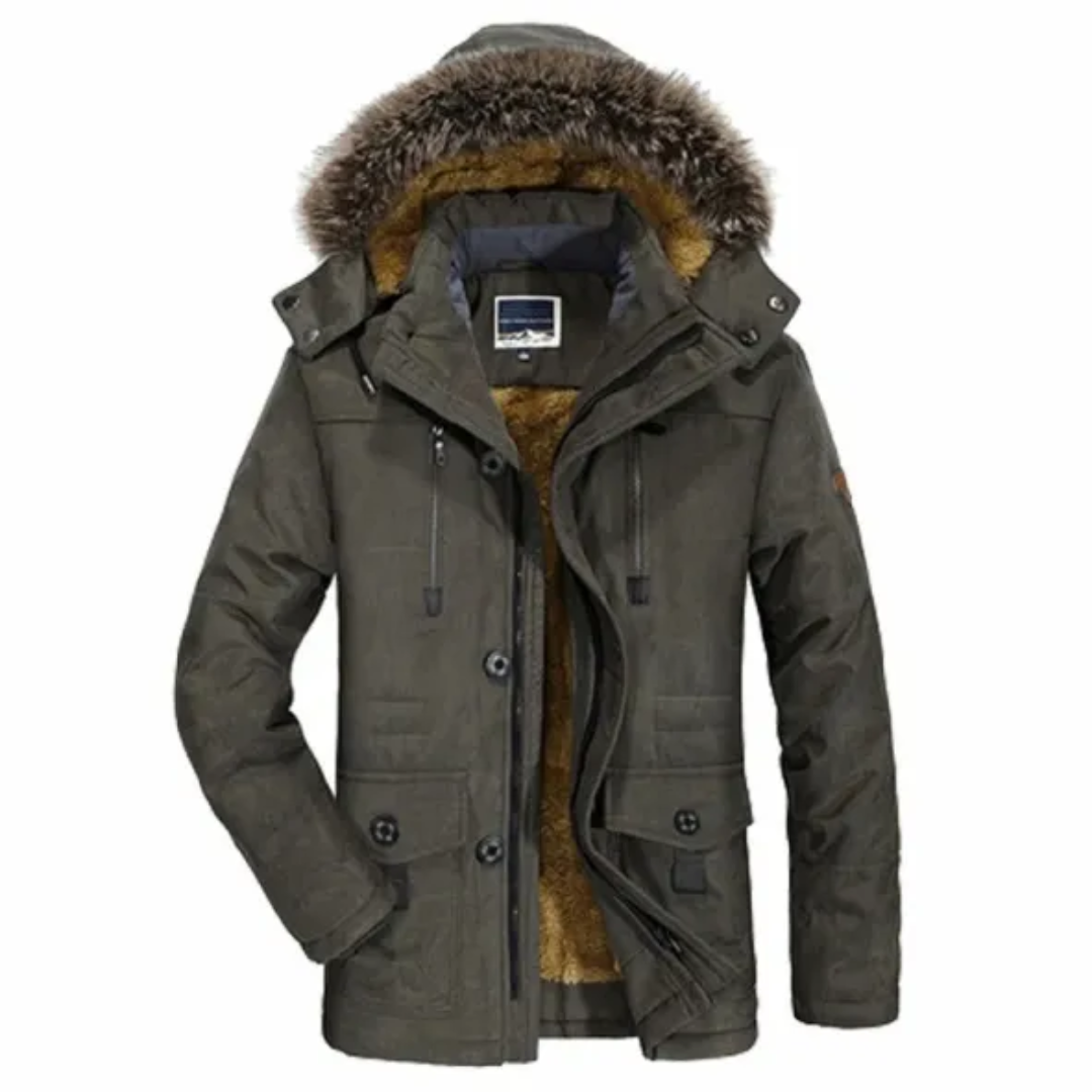 Armin | Herre Vinter Parka Jakke | Hette