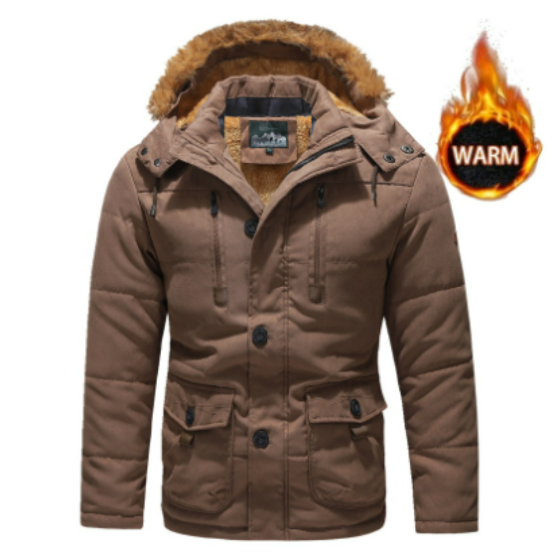 Armin | Herre Vinter Parka Jakke | Hette