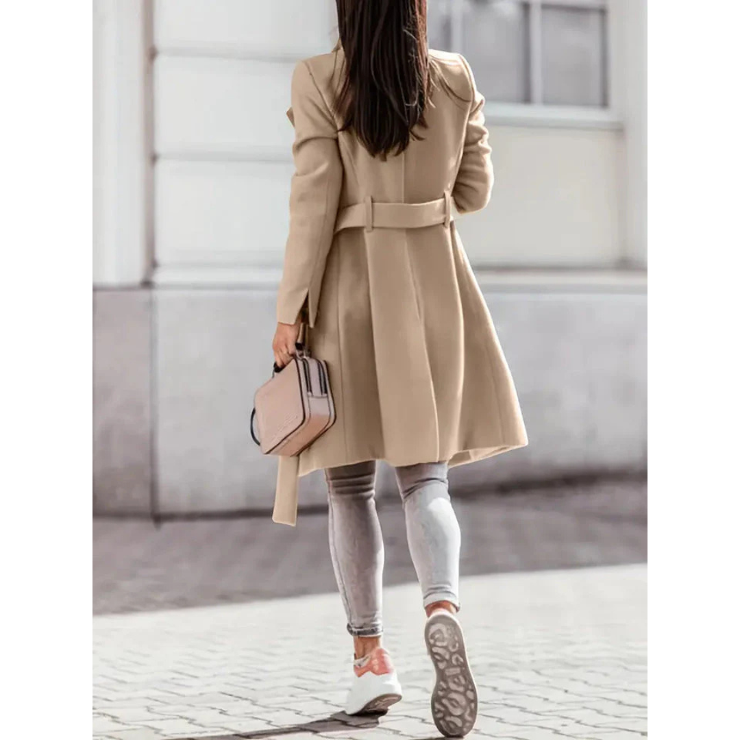 Rookie | Dame Lang Varm Trench Mantel | Vinter