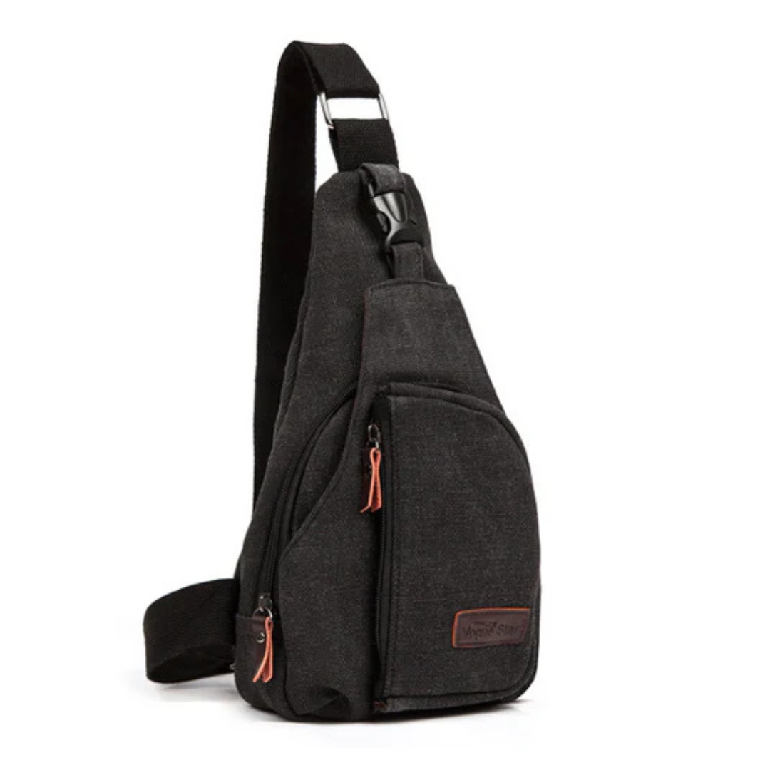 Herren Crossbody Brustkorb Tasche | Flere lommer