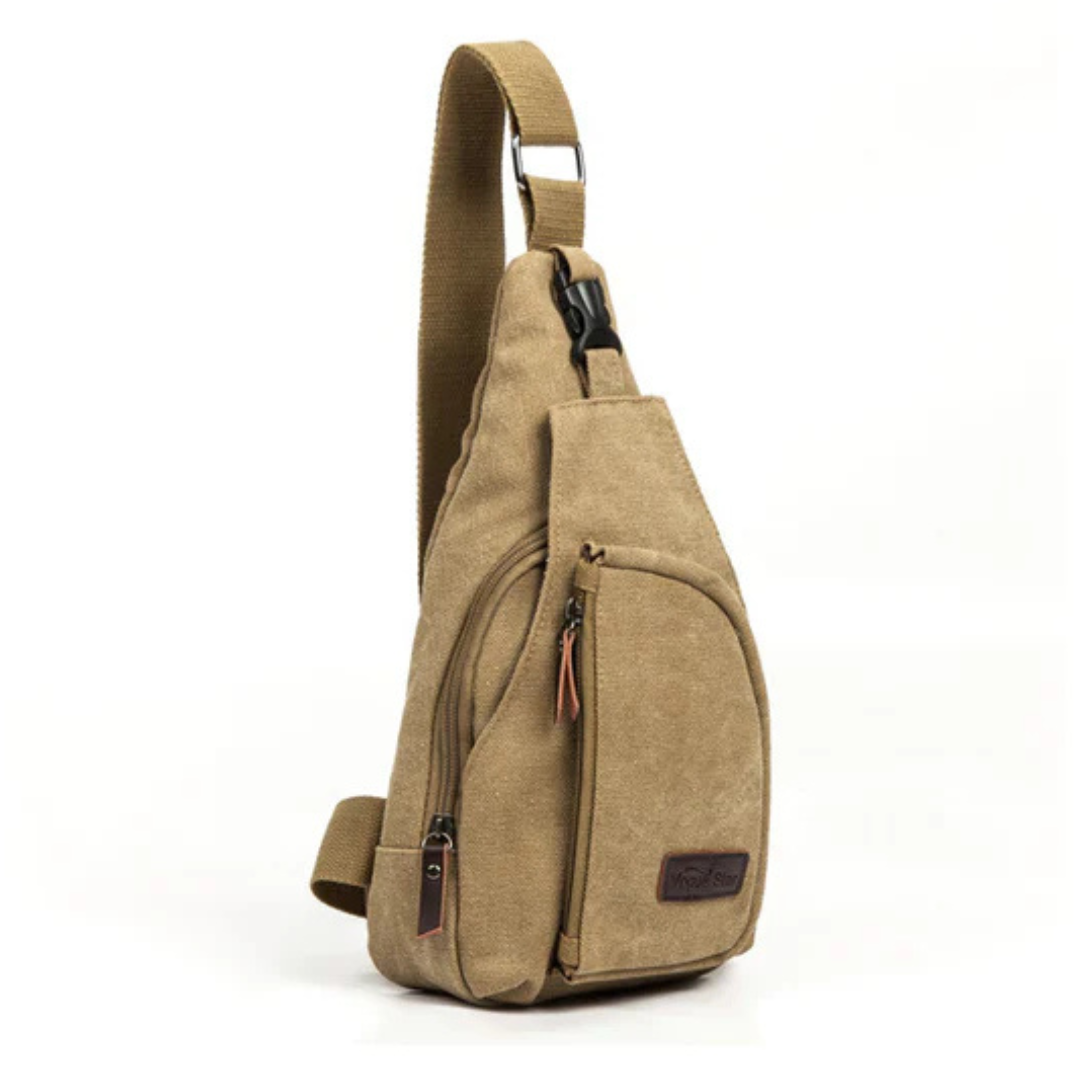 Herren Crossbody Brustkorb Tasche | Flere lommer