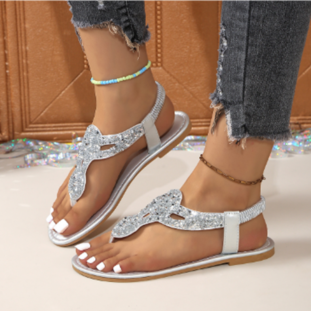 Kaelie | Ortopediske sandaler med krystaller