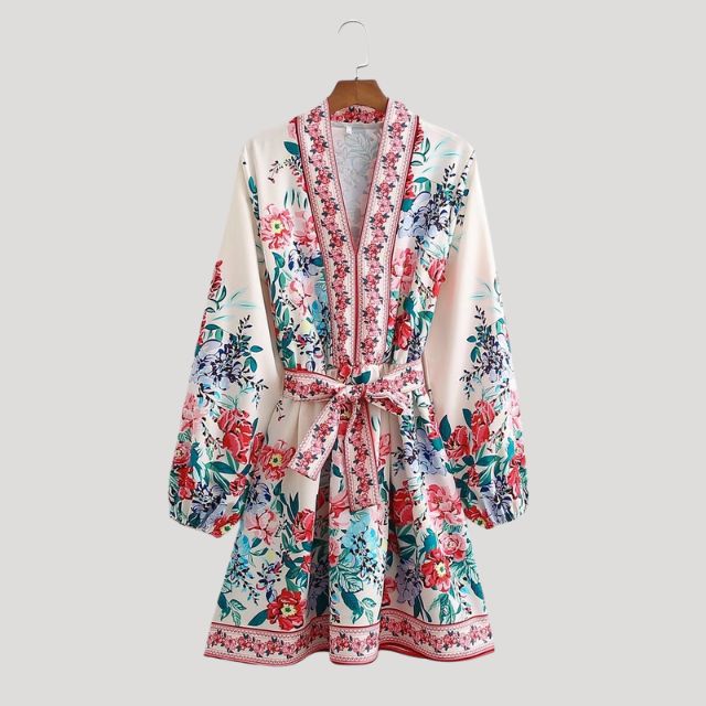 Islaith | Paisley Mini Damekjole