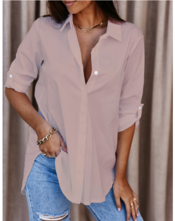 Salena | Dame Elegant Bluse | Langermet