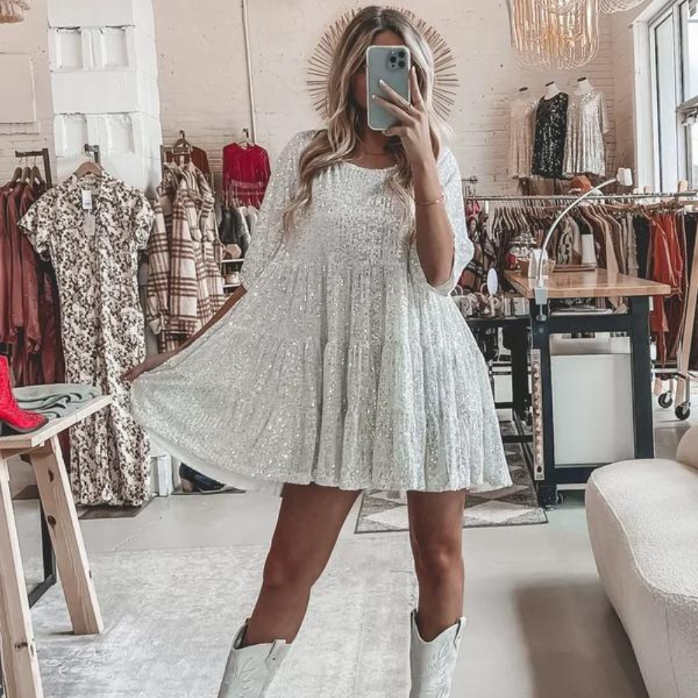 Eliza | Det beste elegante glitrende festkjole