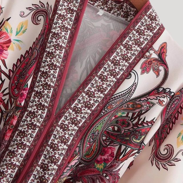 Islaith | Paisley Mini Damekjole