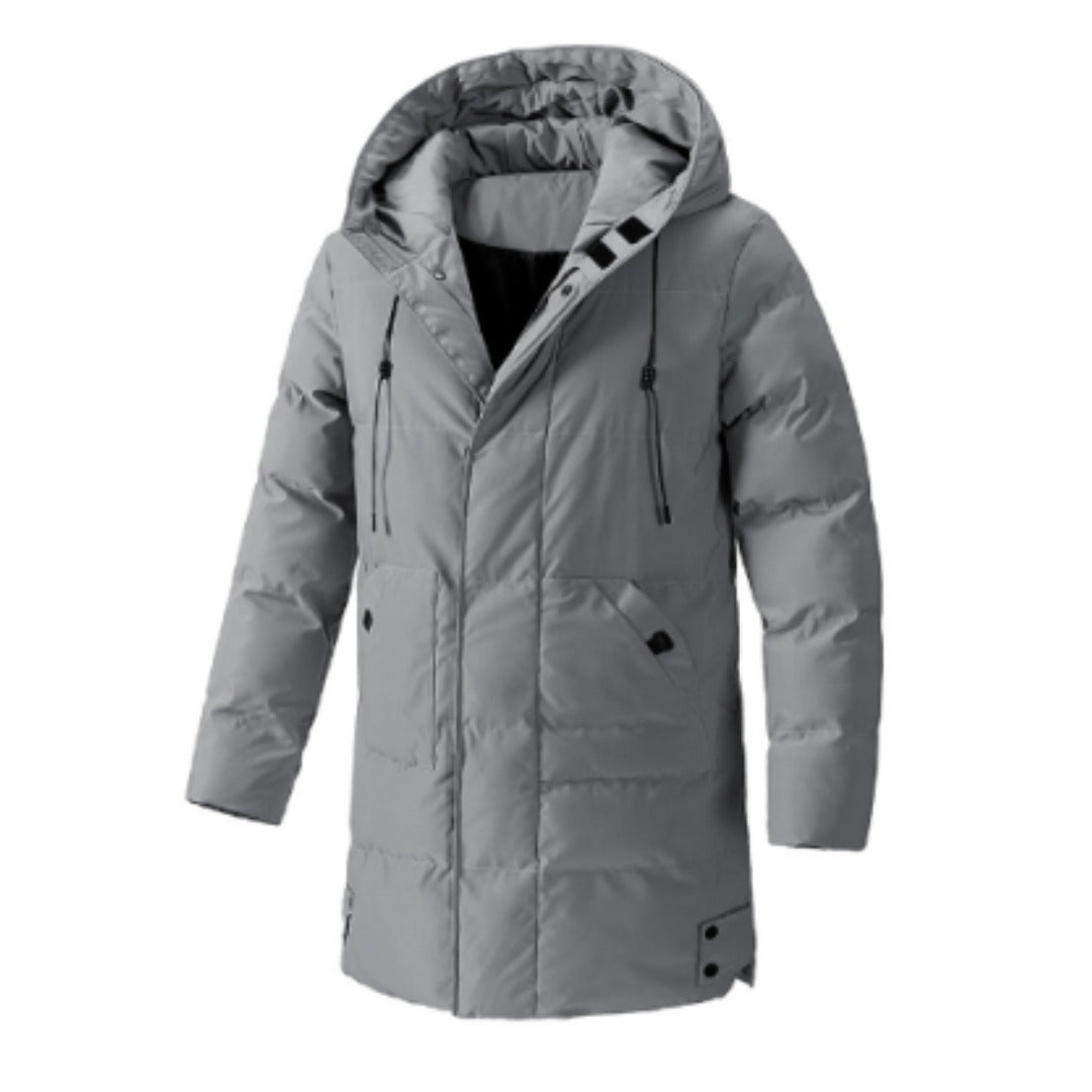 Thao | Løs, moderne, langermet vindjakke-parka for menn