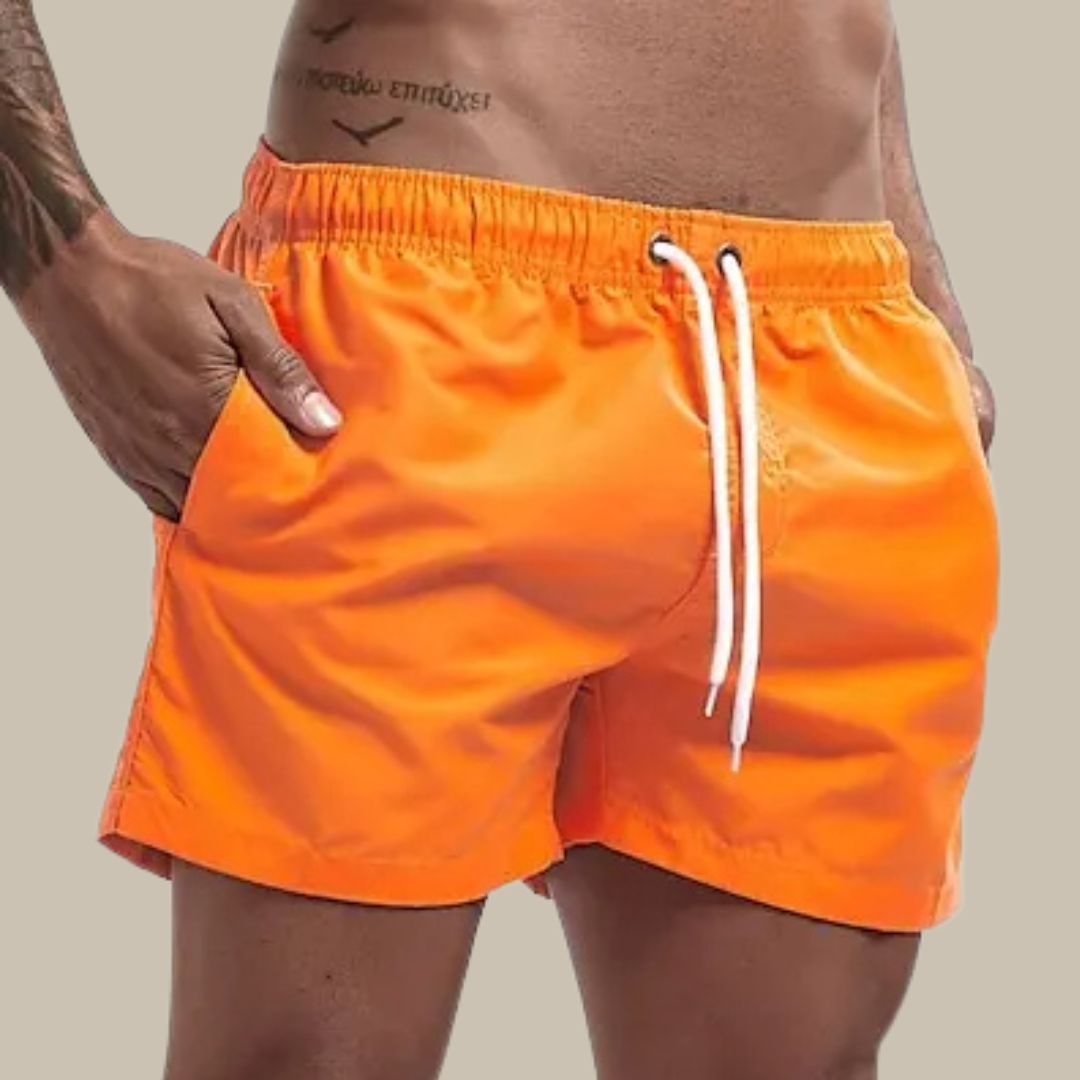 Rasktørkende Badeshorts For Herrer | Snor