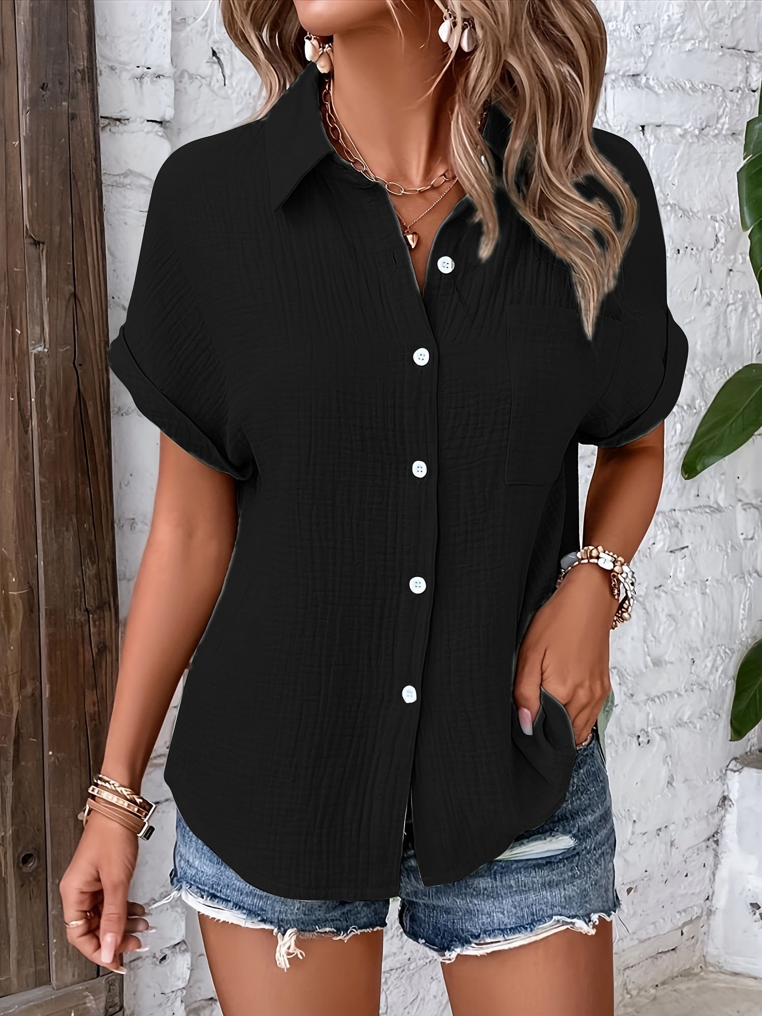 Polly | Løs Premium-Skjorte